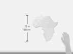 Lith Home African Decor for Home/Faux Rabbit Fur Area Rug Throw/Client Call It Impactful Gift - Soft Plush Luxurious Nursery, Living and Bedroom Floor, Chair Couch Sofa Bed Cover- 6x6 ft (White)