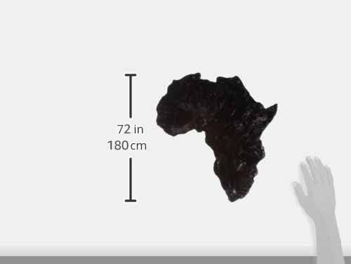 Lith Home African Decor for Home/Faux Rabbit Fur Area Rug Throw/Client Call It Impactful Gift - Soft Plush Luxurious Nursery, Living and Bedroom Floor, Chair Couch Sofa Bed Cover- 6x6 ft (Black)