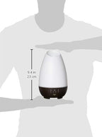 HealthSmart Essential Oil Diffuser, 500ML, Large Room Coverage | Adjustable Timer | Multiple Mist Modes | 7 LED Colors | Pack of 2