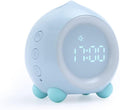 Peach Shape Alarm Clock Smart Mini Multi-Function LED Digital Clock Sleep Night Lights Mute Alarm Clocks (Color : B)