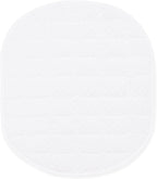 TONGDADA Weighted Lap Blanket 7lbs for Adult,Perfect for Relaxation, Lounging, Napping, Sleeping & Travel,Luxury Minky Weighted Body Blanket,Weighted Throw Blanket-White Minky Dot, 29" x 24"