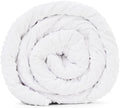 TONGDADA Minky Weighted Blanket | 40''x60'',10lbs | Cozy and Soft Minky Weighted Throw Blanket | Luxury Velvet with Premium Glass Beads | White Minky