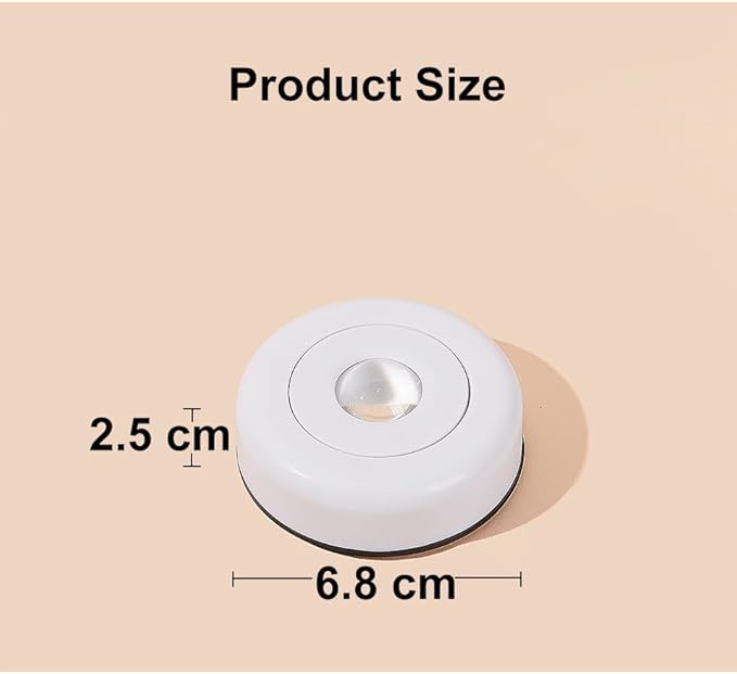 Sunset Visual Lamp Projector - Battery Powered, 2 Levels Brightness & Self-Adhesive LED Lights for Home, Bedroom, Party, Photography