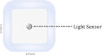 [Pack of 2] Bright Green Night Lights, Plug Into LED Wall Lights with Auto Light Sensor