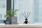 Reed Diffuser Set of 3 for Bathroom Air Fresheners, Oil Diffuser Sticks | Lemon,Eucalyptus & Mint,Velvet Vanilla Scent(1.7 fl oz Each Pack) Home Fragrance with 12 Sticks Defusers | House Shelf Decor