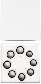 Smart Ring Sizing Kit - 8 Sizes (6-13) for Men & Women - Accurate Measurement Tool for Smart Rings - Find Before Purchase - Jewelry Sizer Guide for Engagement & Wedding Bands
