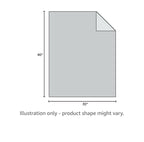 Dear Baby Gear - Reversible Baby Blankets - Soft Nursery Blanket for Newborn - Toddler Blankey - Throw Blanket for Boys & Girls - Infant Blankets - 40x30 (Girl Antler Flowers - Pink Dot)