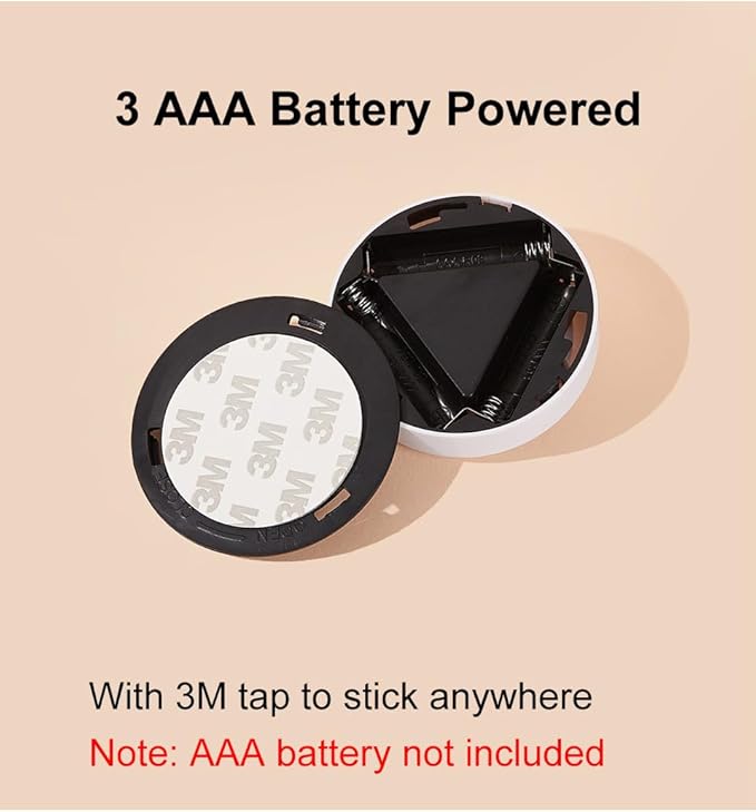 Sunset Visual Lamp Projector - Battery Powered, 2 Levels Brightness & Self-Adhesive LED Lights for Home, Bedroom, Party, Photography