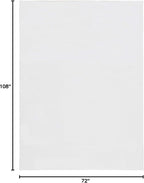 SAFAVIEH Washable Rug Faux Rabbit Fur Shag Collection - 6' x 9', Off-White, Slip Resistant & Easy Cleaning, Ideal for Living Room, Bedroom, Kids Playroom, Nursery, Dining Space (FRF976A)