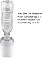 Homedics Ultrasonic Portable Humidifier – Small Air Humidifiers for Bedroom, Plants, Office, Travel – Cool Mist Humidifiers, Uses Standard Water Bottle, White