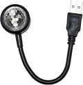 Star Projector Night Light, Portable USB LED Ambient Light - 4 Colors & 9 Modes Atmosphere Star Lights for Car Decor, Ceiling, Bedroom, Party (1PC)