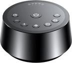 Color Noise Sound Machines with 25 Soothing Sounds Sleep White Noise Machine 32 Volume Levels 5 Timers and 4 Sound Categories and Memory Function for Home Office and Travel