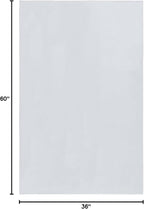 SAFAVIEH Washable Rug Faux Rabbit Fur Shag Collection - 3' x 5', Silver, Slip Resistant & Easy Cleaning, Solid Pattern, Ideal for Living Room, Bedroom, Nursery, Playroom, Boys & Girls Room (FRF100G)