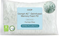 Coop Home Goods Extra Oomph AC Fill, Gel-Infused Memory Foam & Poly Fill, Extra Fill Bag, Refill for Eden Memory Foam Pillow, GREENGUARD Gold and CertiPUR-US Certified