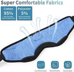 TOPOINT Sleep Mask with Headphones Bluetooth 5.4 Wireless, Sleep Headphones Earphones Earbuds with Microphone HD Speakers Music, Blackout Eye Mask for Sleeping Travel Meditation Men Women Cool Gadgets