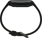 Fitbit Inspire 3 Health &-Fitness-Tracker with Stress Management, Workout Intensity, Sleep Tracking, 24/7 Heart Rate and more, Midnight Zen/Black One Size (S & L Bands Included)