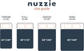 Nuzzie Original Knit Weighted Blanket - Breathable, Cooling, Hand Made Knit Throw Blanket for Sleep - Machine Washable, Stylish Design (Charcoal, Queen | 22lbs | 60"x80")
