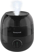 Honeywell Mini Cool Mist humidifier, Easy to Fill and Clean, humidifier for small Bedroom, Kids Rooms, or office. Ultra Quiet Operation and Auto Shut-Off - Black, HUL525B