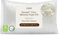 Coop Home Goods Extra Oomph Firm Fill, Cross-Cut Memory Foam, Extra Fill Bag, Refill to Customize Your Premium Adjustable Pillow, GREENGUARD Gold and CertiPUR-US Certified