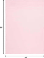 SAFAVIEH Washable Rug Faux Rabbit Fur Shag Collection - 4' x 6', Pink, Slip Resistant & Easy Cleaning, Ultra Plush Thick Pile, Ideal for Living Room, Bedroom, Nursery, Boys & Girls Room (FRF100U)