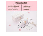 Led Cute Dog Night Light, Dimmable Nursery Puppy Kawaii Lamps, Super Squishy Silicone USB Rechargeable Touch Control Night Lamp for Kids Adults, Used for Camping Party Room Decor (Dog)