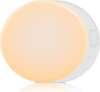 ANTDALIS Sunrise Alarm Clock for Heavy Sleepers Adults, Wake Up Light Dimmable Night Light for Kids Teens Bedroom Home Decor Girls Boys Women Gifts, 20 Color and Touch Control, Snooze, White