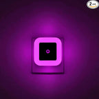 [Pack of 2] Pink LED Night Lights, Plug into Wall Lights with Light Sensor