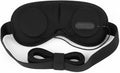 Sleep ZM Plush Bluetooth Sleep Mask – Wireless Stereo Headphones + Blackout Eye Cups, Comfortable for Side Sleepers