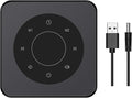 White Noise Sound Machine, Noise Machine for 20 Soothing Sounds, 2 Customizable Shortcut Buttons, Timer, Memory Function, USB-A Cable Included (Battery&Adapter NOT Included)for Baby, Kids&Adult(Black)