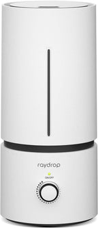 raydrop Cool Mist Humidifiers for Home Babies, 1.70 L Quiet and Small Ultrasonic Humidifier for Bedroom Nightstand, Space Saving, Auto Shut Off - (0.45 Gallon, US 110 V)