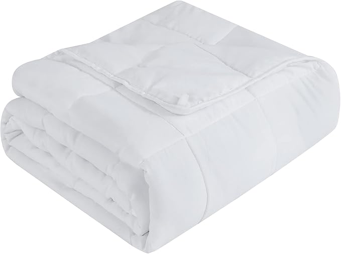 Topcee Weighted Blanket for Adults (15 lbs, 48" x 72") Twin Size Soft Cooling Heavy Blanket Sleeping, Apply to 130-160 lbs Body, Thick Breathable Blanket with Glass Bead, Easy Care