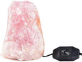 JIC Gem 4-6 lbs Rose Quartz Crystals Lamp, Natural Crystal Night Light Lamp Hand Carved Pink Table Lamp Home Decoration 5-7"