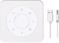 White Noise Sound Machine, Noise Machine for 20 Soothing Sounds, 2 Customizable Shortcut Buttons, Timer, Memory Function, USB-A Cable Included(Battery&Adapter NOT Included)for Baby, Kids&Adult (white)