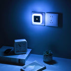 Night Lights Plug into Wall - 4-Pack Blue Nightlight Smart Dusk to Dawn Sensor Plug in LED Lighting, Safe Auto-On/Off Lamp for Kids Adults Home Living Room Kitchen Bedroom Bathroom Toilet Hallway