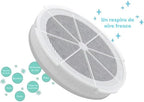 Frida Baby Replacement HEPA Filter for 3-in-1 Air Purifier with Activated Carbon for Common Allergens, Pollen, Dust, Remove Odors, Pollution & More
