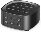 Sleepbox Sleep White Noise Sound Machines with 25 Soothing Sounds 36 Volume Levels 5 Timers Visible Sound Catalog Portable Size Memory Function for Home Office and Travel