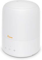 Crane Top Fill Mini Humidifier for Bedroom and Nursery 3-In-1 Essential Oil Diffuser Sleep Light 0.5 Gallon Baby Humidifier