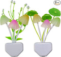 AUSAYE Plug in Night Light, Sensor Light Color Change Cute Mushroom Light LED Nightlights for Kids, Adults, Bedroom, Bathroom,Hallway, Stairs, Kitchen