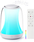 Hotmoon Sound Machine Baby Night Light, Lullight White Noise Sound Machine Remote/Touch Control, Timer, Toddler Sleep Trainer 27 Soothing Sounds for Kids Nursery Sleeping Breastfeeding Lullaby Bedroom
