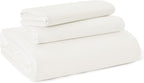 Bedsure Duvet Cover California King Size - Soft Double Brushed Bedding Set for Kids & Adults, Zipper Closure, 3 Pieces, Includes 1 Duvet Cover (104"x98") & 2 Pillow Shams, NO Comforter, Cream White