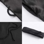 Women's Pure Color Satin Kimono Robe Short Bridesmaids Robe Dressing Gown