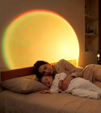 Sunset Lamp Projector,360° Rotatable & App Control Multicolor Multi-Scene Changing Rainbow Led Sun Lamp-Christmas Gift,Aesthetic Room Decor for Selfies,TikTok/Instagram Backdrop,Bedroom Night Light