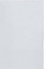 SAFAVIEH Washable Rug Faux Rabbit Fur Shag Collection - 8' x 10', Silver, Slip Resistant & Easy Cleaning, Ideal for Living Room, Bedroom, Dining Space (FRF100G)