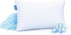 Nestl King Size Cooling Pillow for Sleeping 1 Pack, Luxury Shredded Memory Foam King Pillow, Adjustable Cold Gel Pillows for Hot Sleepers, Supportive Cool Pillows for Side, Back, Stomach Sleepers