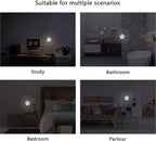 susiyo Plug in Night Light Peach Fruit Branch Cute Star Shape Nightlight for Bedroom Hallway Stairs