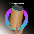 Waterless Essential Oil Diffuser, 7 Colors LED Light, Battery Powered Mini Scent Air Machine, Aromatherapy Mist Diffuser for Home Room Car Office，Black Aluminum Alloy (Gold)