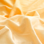CLOTHKNOW Orange Yellow Queen Comforter Set Velvet Bedding Sets Dark Yellow Queen Comforter Soft Caramel Comforter Sets Queen