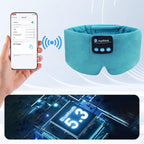 Joythink Sleep Headphones Bluetooth Sleep Mask Silk Kids Children Wireless Headband Headphones for Sleeping Travel Adjustable Sleeping Eye Mask with Thin Speaker