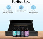 Sleep Essential Oils for Diffuser - Premium Aromatherapy Essential Oil Gift Set with 4 Calming Essential Oils for Diffuser Candles Baths DIYs & More - Relaxing Essential Oils Set (4 Pack, 1oz Each)
