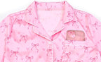 QPANCY Kids Satin Pajamas Sets Baby Boy Girl Button-Down Silk Sleepwear 2 Piece Short Sleeve Loungewear Clothes Set